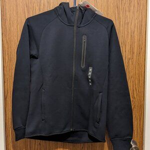 Uniqlo Dry Stretch Sweat Full Zip Hoodie Navy